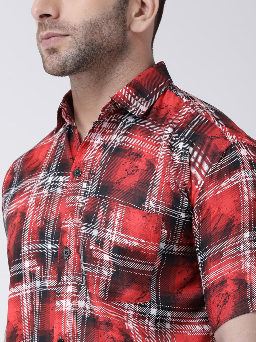 RIAG Multi color Men's Half Sleeves Printed Shirt