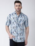 RIAG Multi color Men's Half Sleeves Printed Shirt