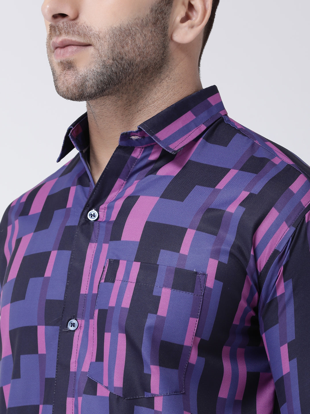RIAG Multi color Men's Half Sleeves Printed Shirt