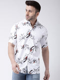 RIAG Multi color Men's Half Sleeves Printed Shirt