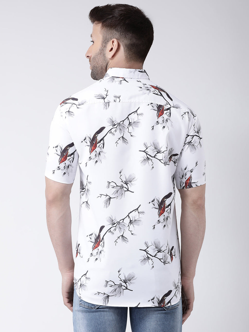 RIAG Multi color Men's Half Sleeves Printed Shirt