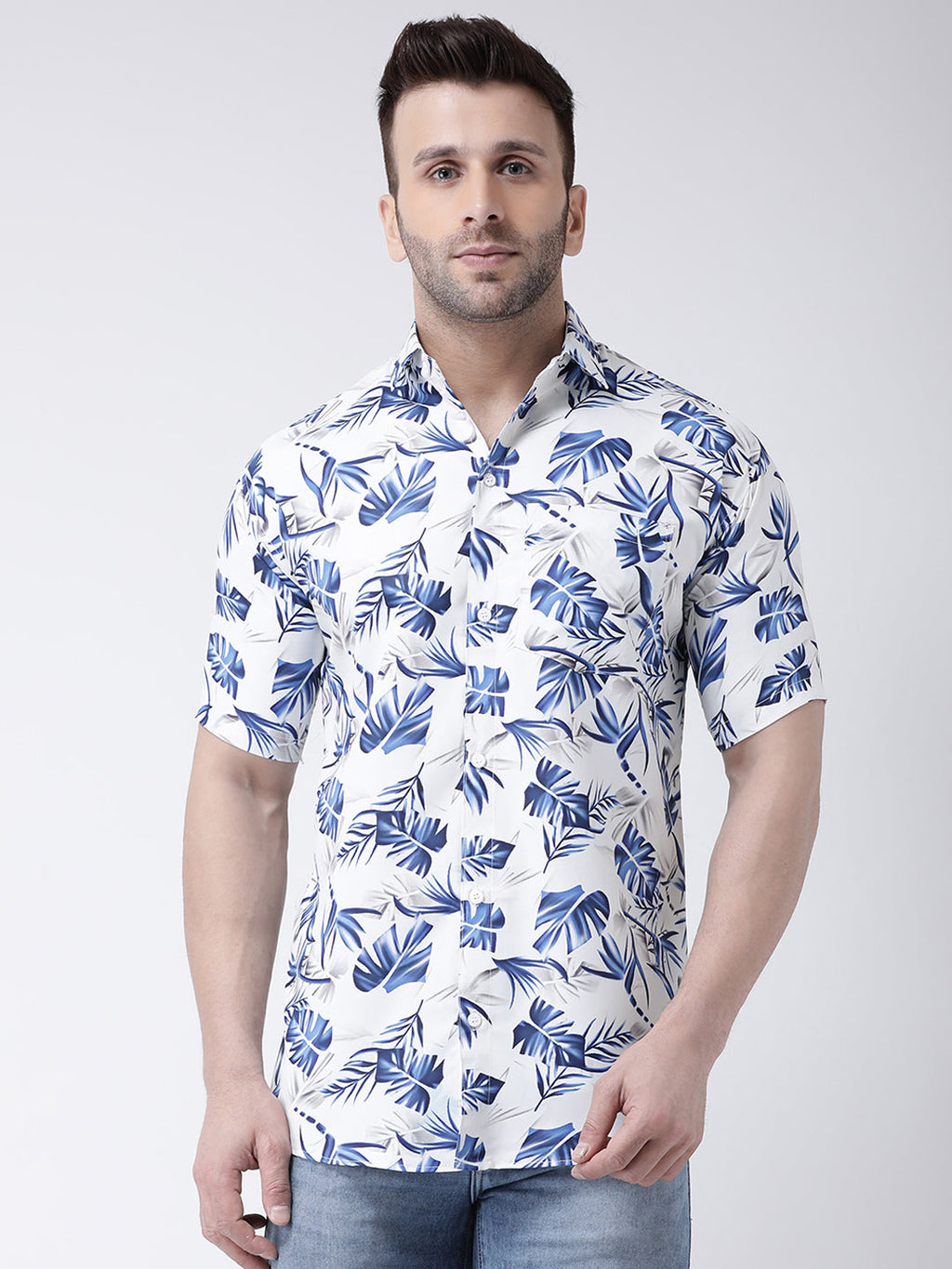 RIAG Multi color Men's Half Sleeves Printed Shirt