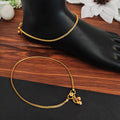 JS Fashion Antique Jewellery High Gold Polish Fancy Classic Design Indian Traditional Wear Payal Set for Women & Girls