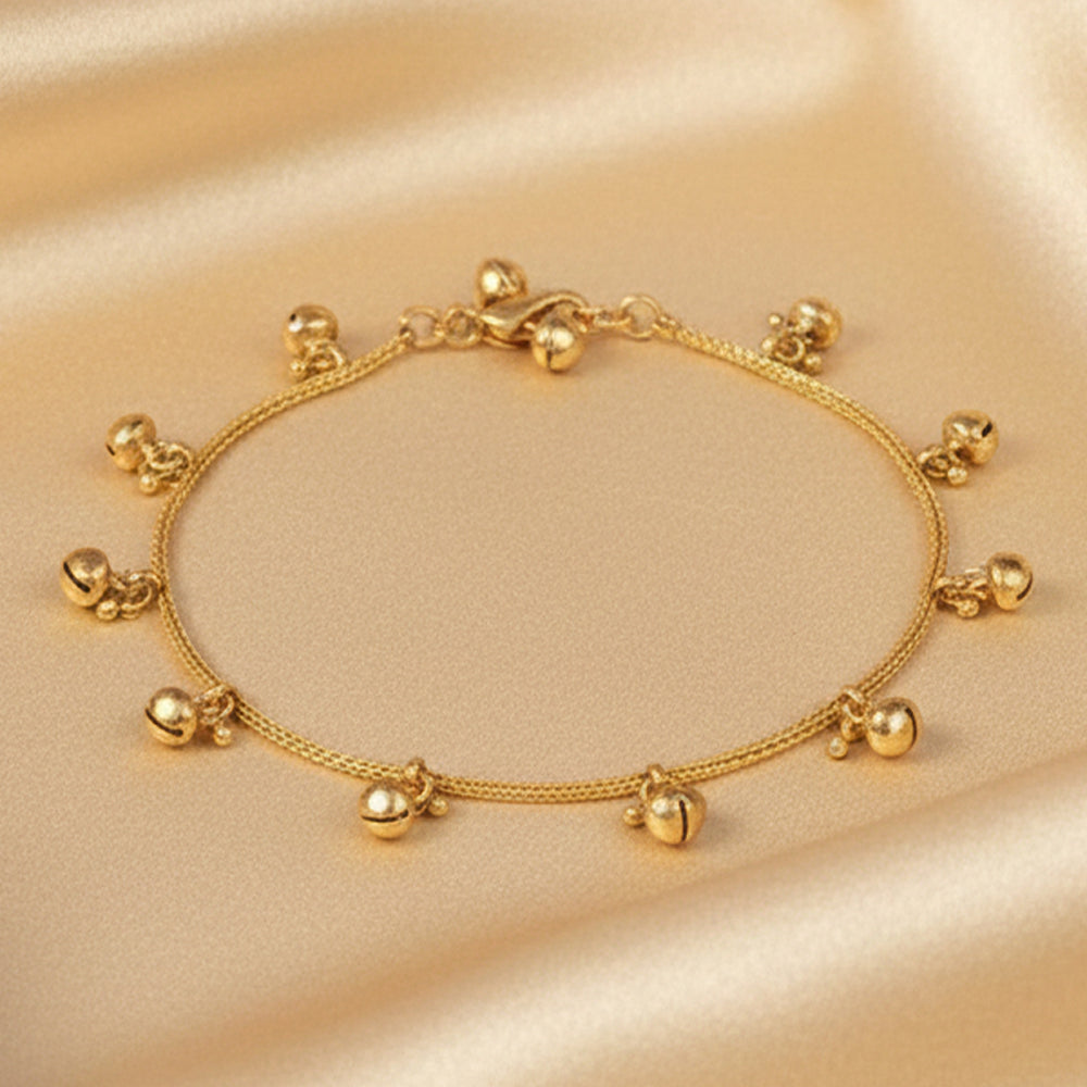 JS Fashion Traditional Ghungroo Designer Payal Set for Women & Girls