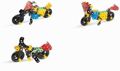 Kipa Model Building Metal Construction Based Educational Creative Toys for Creative Minds Kit Dirt Bikes for Juniors