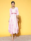 Yufta Pink Midi Dress