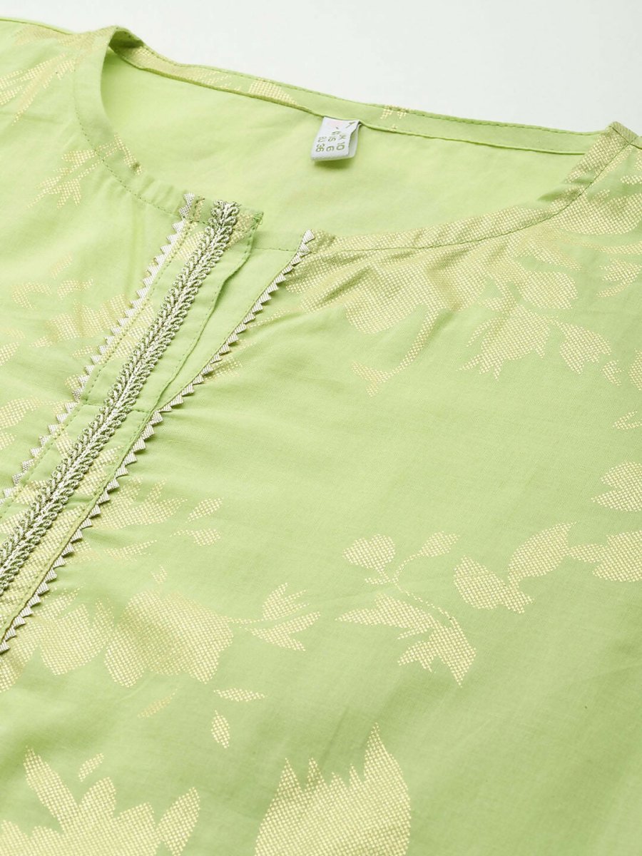 Ahalyaa Women's Traditional wear Kurta Set - Green