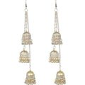 MS Fashion India Muskan Fancy Oxidized Dangle Long Jhumki Earrings