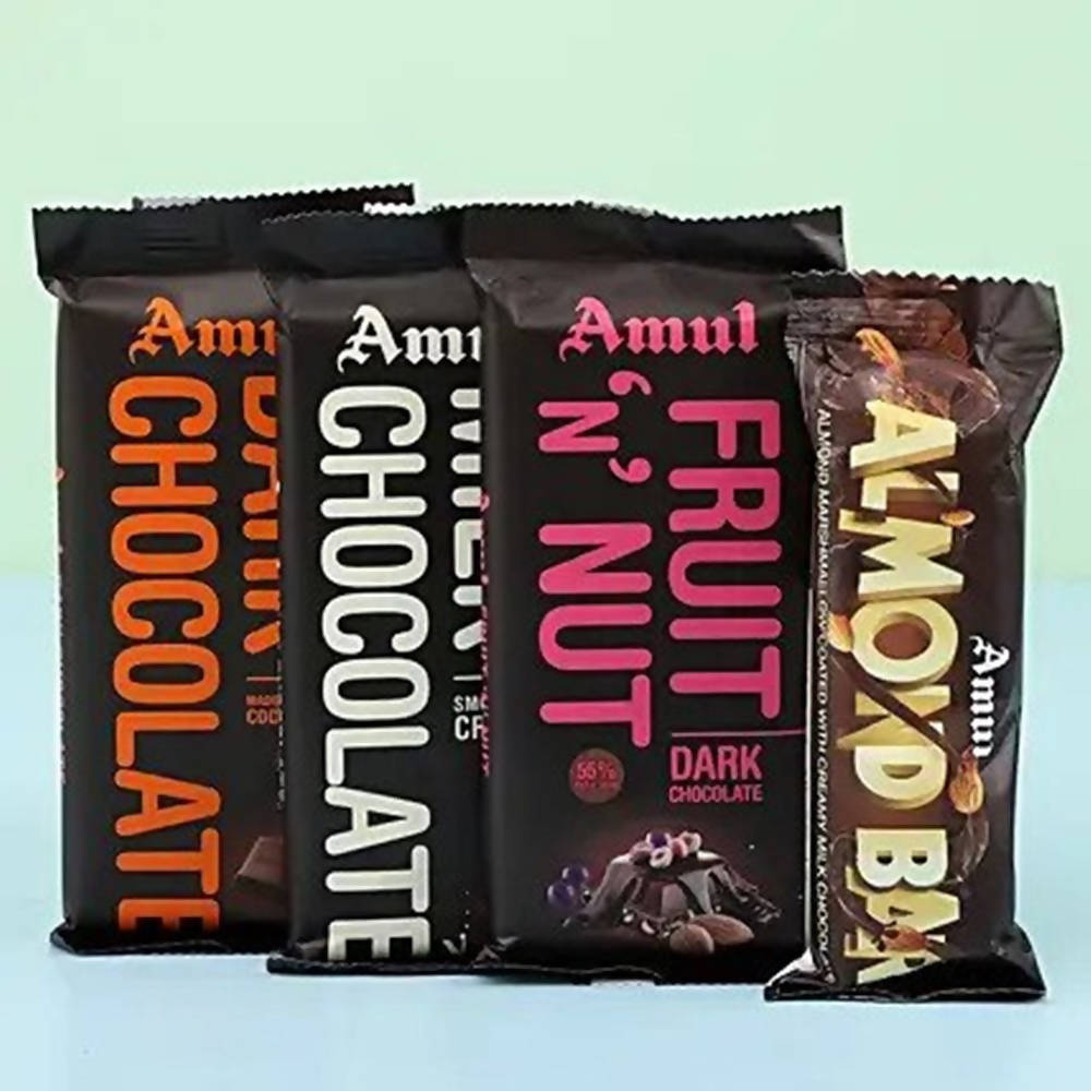 Festive Rakhi & Amul Chocolates Combo