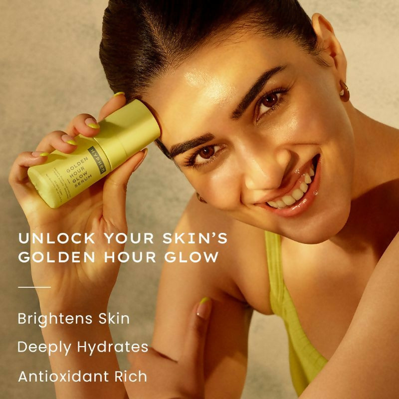 Hyphen By Kriti Sanon Golden Hour Glow Serum & Lipscreen Combo