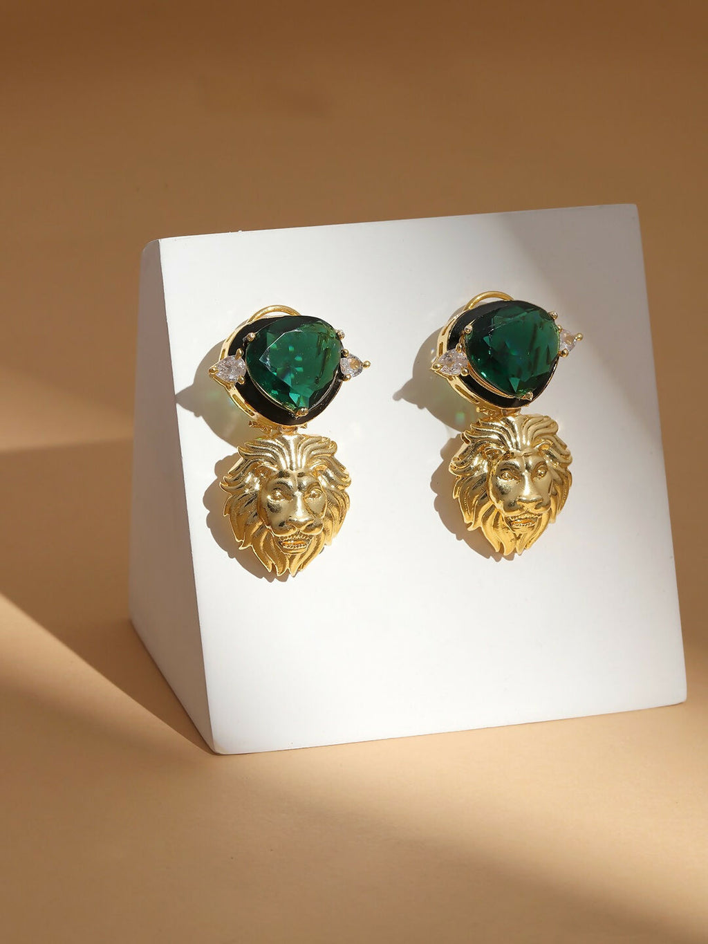 Green Danglers- Ruby Raang
