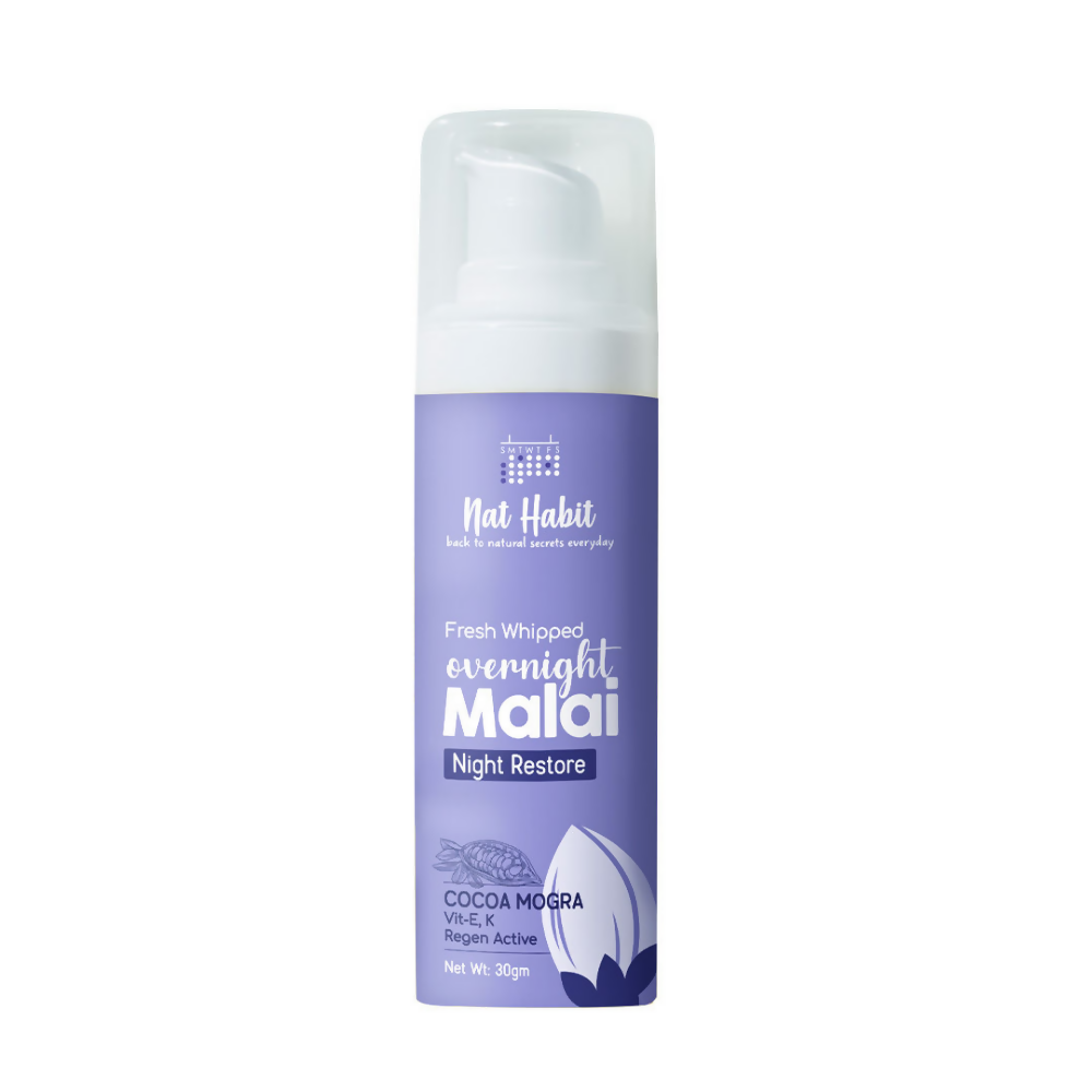 Nat Habit Cocoa Mogra Night Restore Face Cream