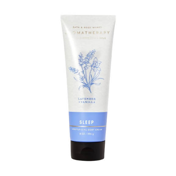 Bath & Body Works Lavender Vanilla Sleep Moisturizing Body Cream