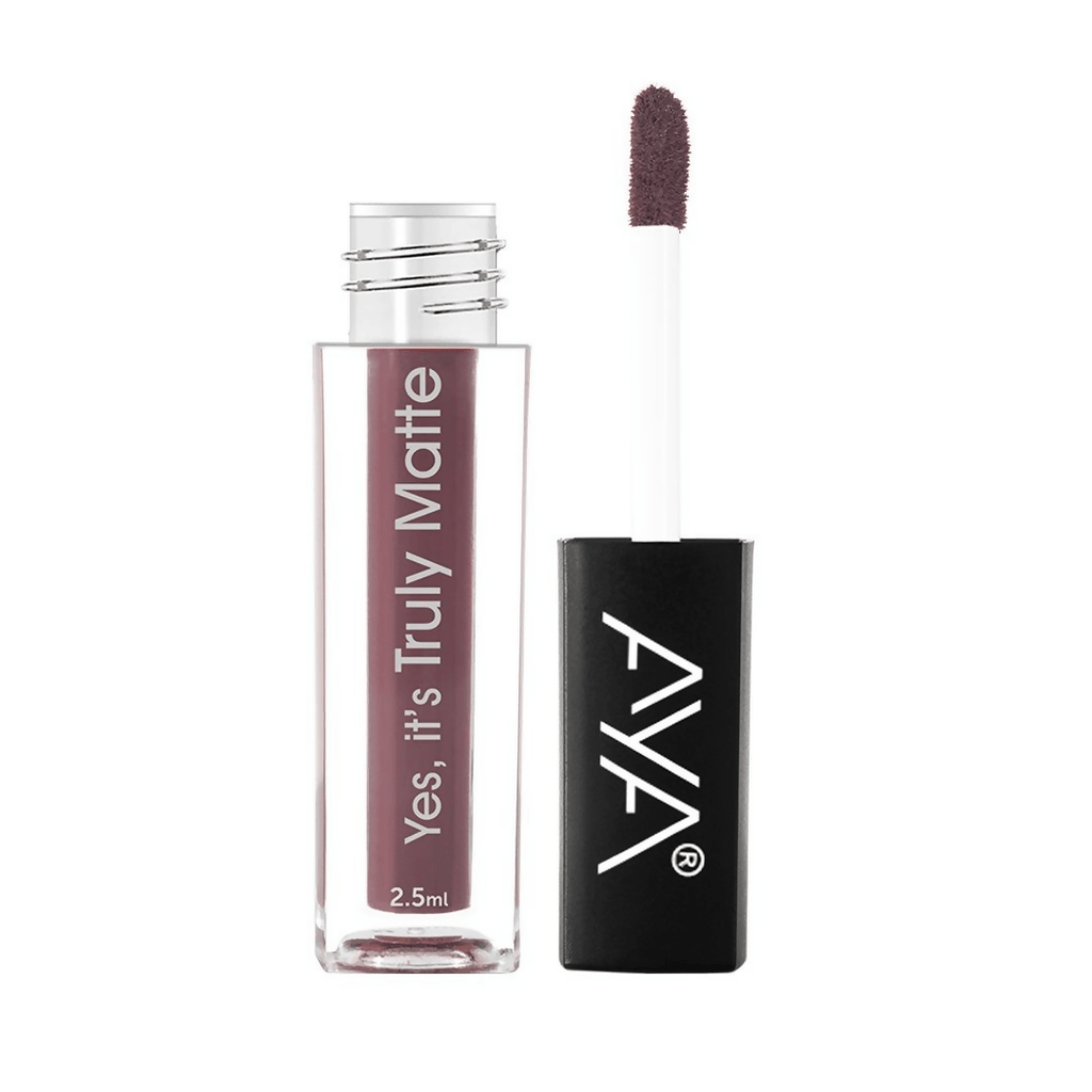 AYA Yes It's Truly Matte Liquid Lipstick - 01 Cool Nude