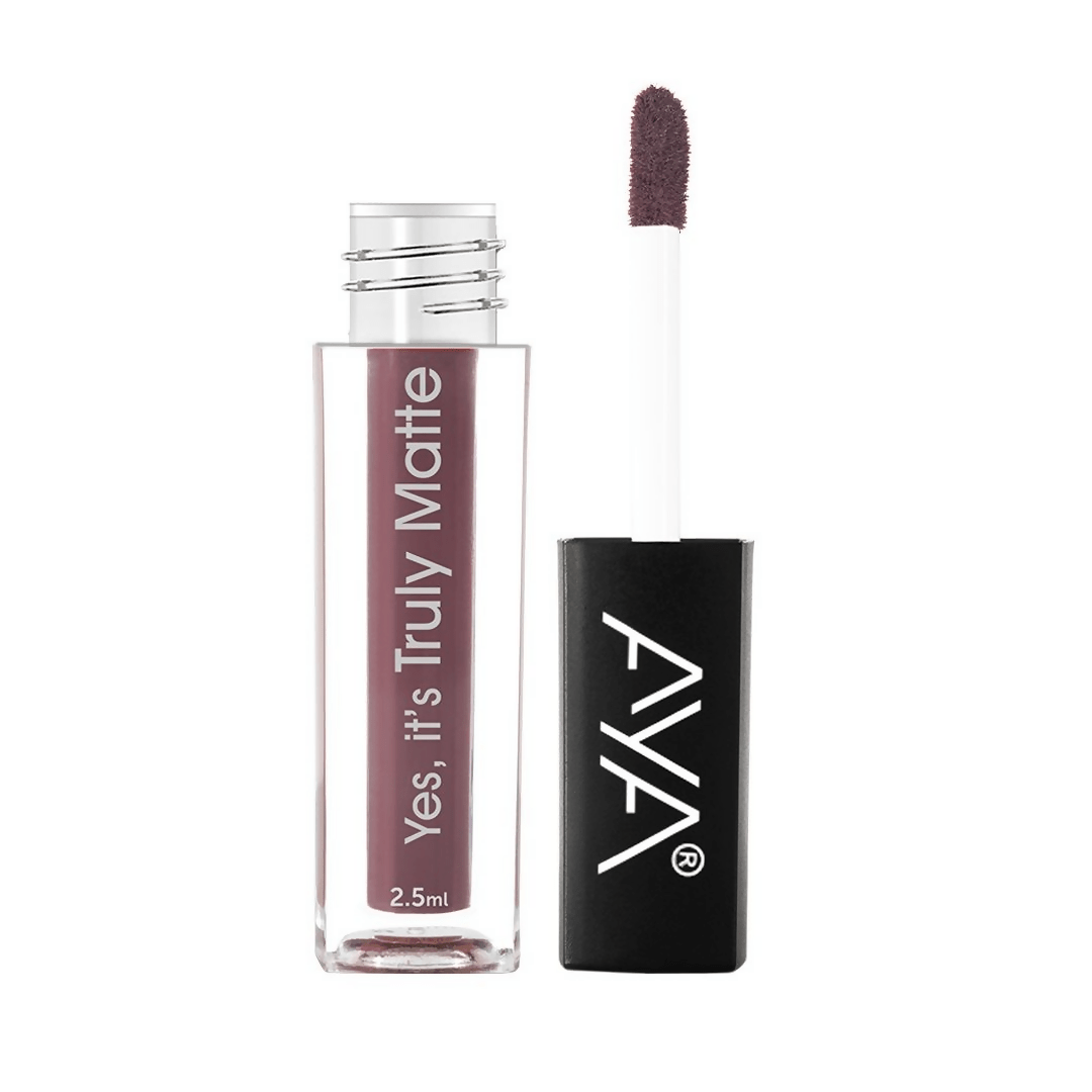 AYA Yes It's Truly Matte Liquid Lipstick - 01 Cool Nude
