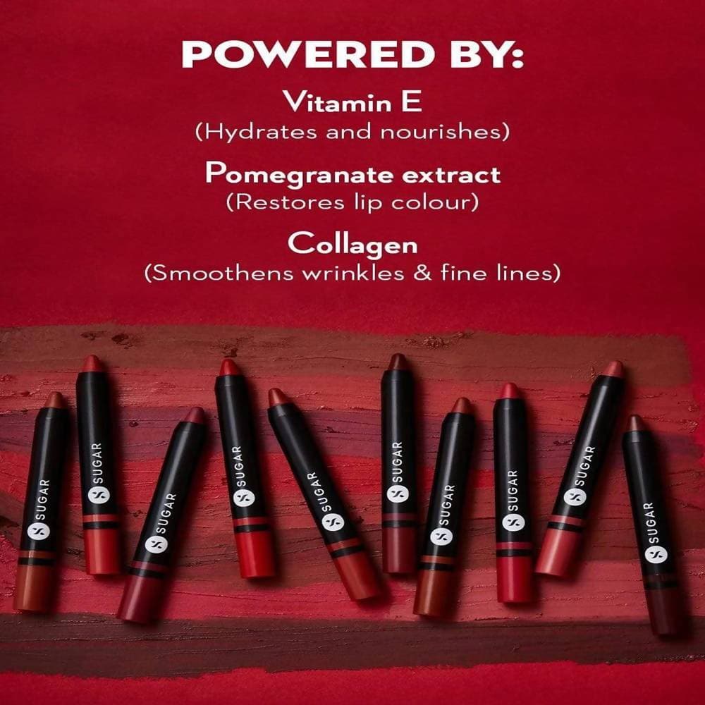 Sugar Plush Crush Creme Crayon - Mauve Mama (Warm rose mauve)