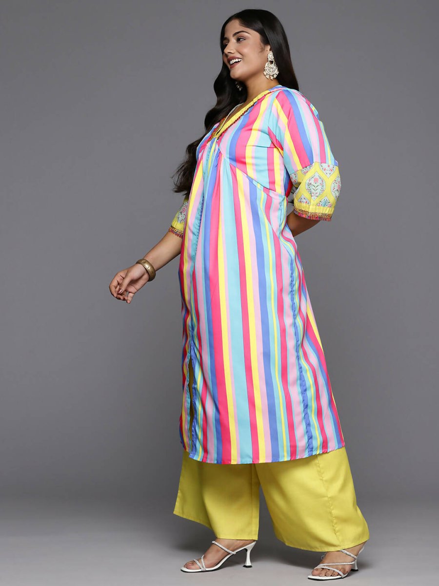 Ahalyaa Women's Traditional wear Kurta Set - Multi