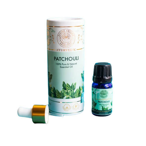 Divine Aroma 100% Pure & Natural Patchouli Essential Oil