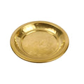 Spillbox Gold-Toned Brass Ring Thali Pooja Essential