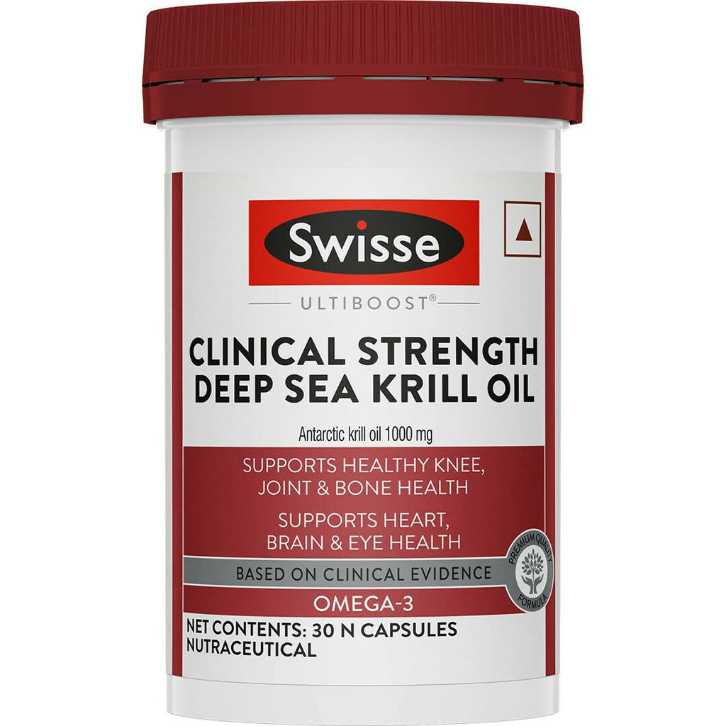 Swisse Clinical Strength Deep Sea Krill Oil Capsules
