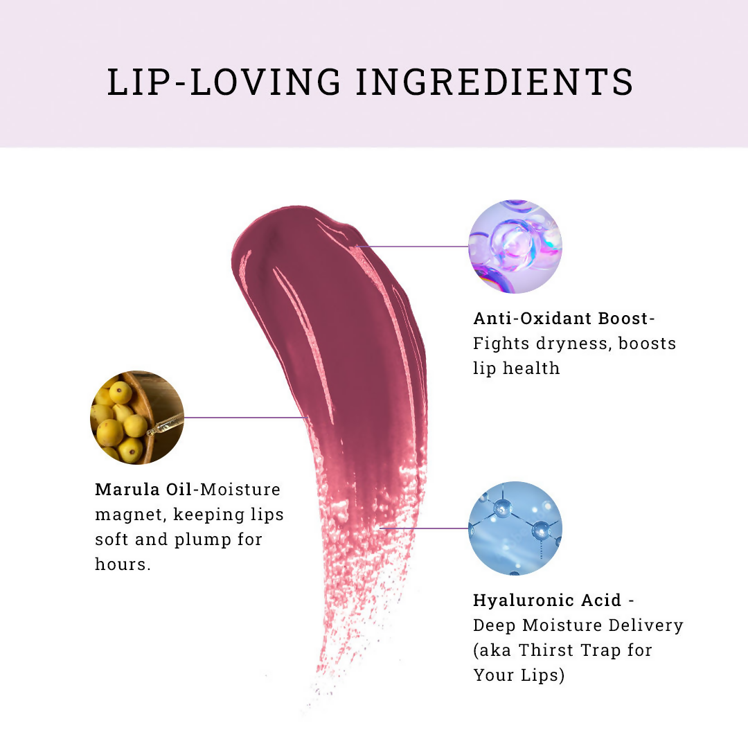 LOVETC Gloss, Glee, Etc High Glaze Lip Gloss - Mauve Miracles