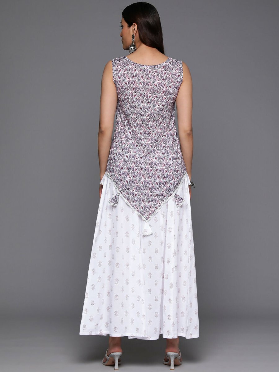 Ahalyaa Women's Traditional Wear Co-ods - Maroon