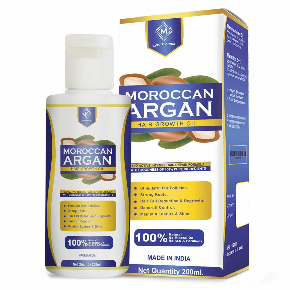 Mountainor Moroccan Argan Hair Growth Oil