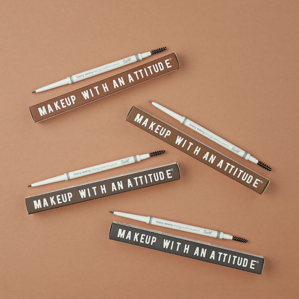 Rude Cosmetics Teeny Weeny Micro Eyebrow Pen - Black Brown
