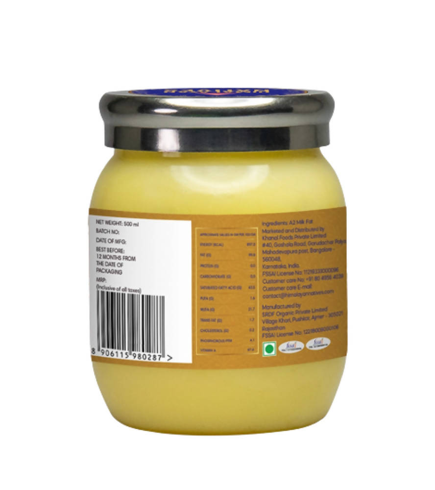 Himalayan Natives A2 Gir Cow Ghee | Homemade A2 Cow Desi Ghee | Traditional Charned Ghee