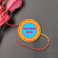 Indianvibez Nautanki Bhai Metal Rakhi with Fridge Magnet - Kids Rakhi