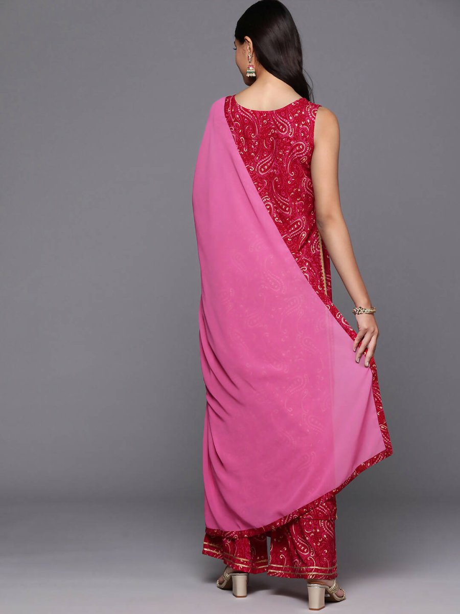Ahalyaa Women's Traditional wear Kurta Set - Red