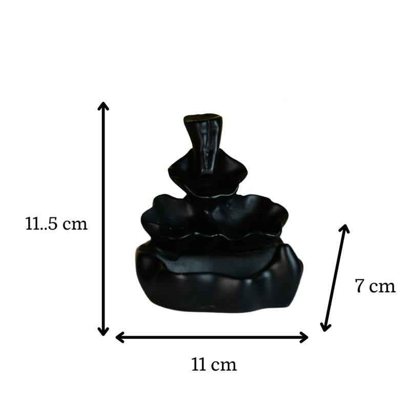 Choti Resin Smoke Fountain by Sowpeace / Handcrafted Antique Home Decor Piece