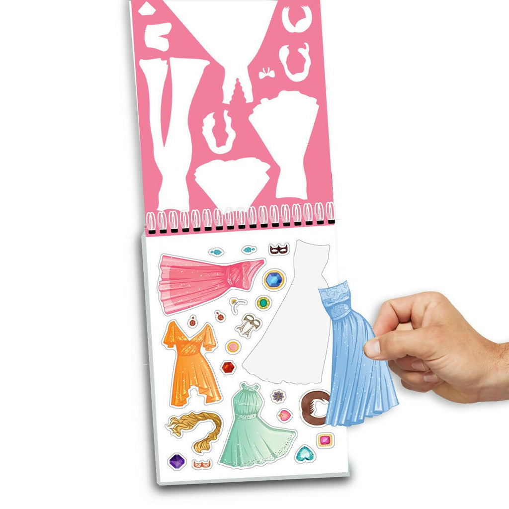 Dreamland Publications Style Studio Fashion Sketch Activity Book 1 for Girls Age 4-8 years