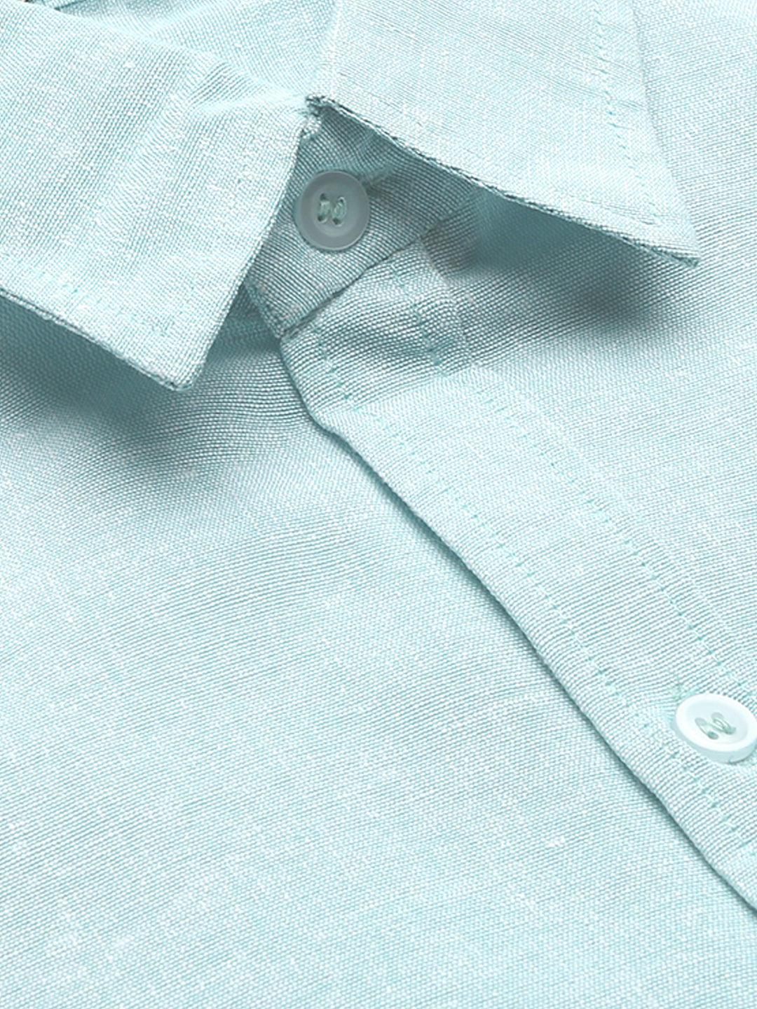 RIAG Light Blue Men's Full Sleeves Solid Shirt