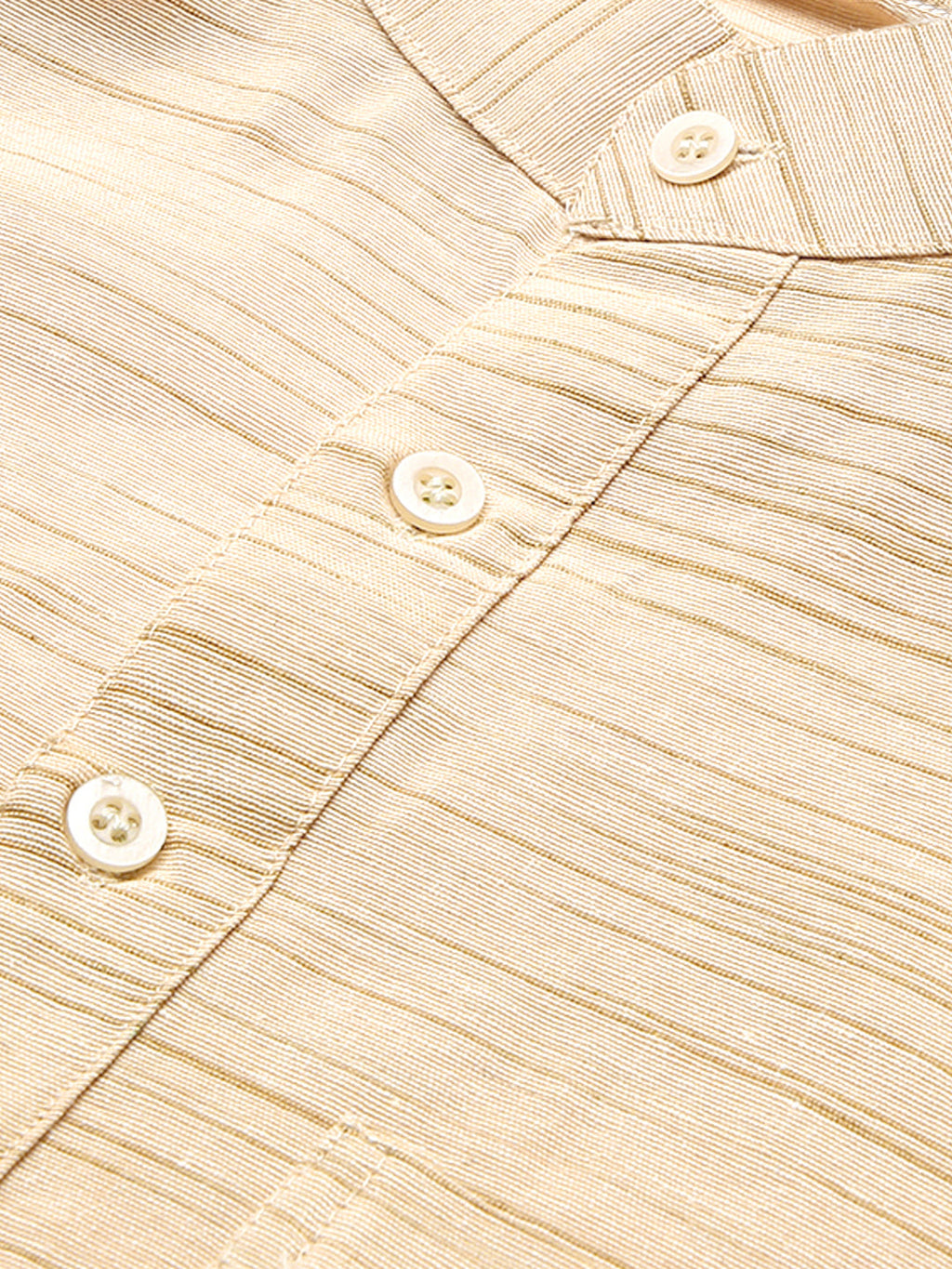 RIAG Men's Beige Cotton Long Ethnic Kurta