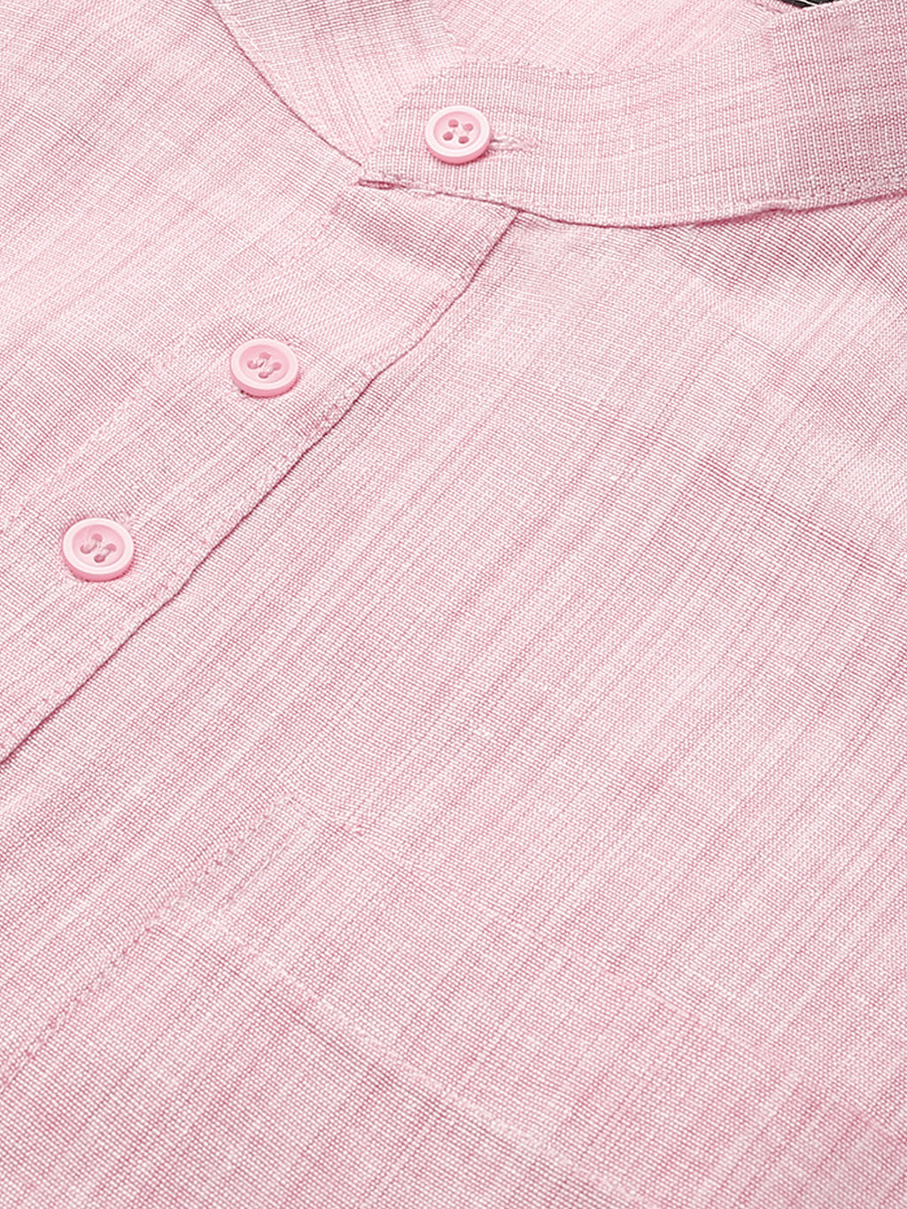 RIAG Men's Pink Cotton Long Ethnic Kurta