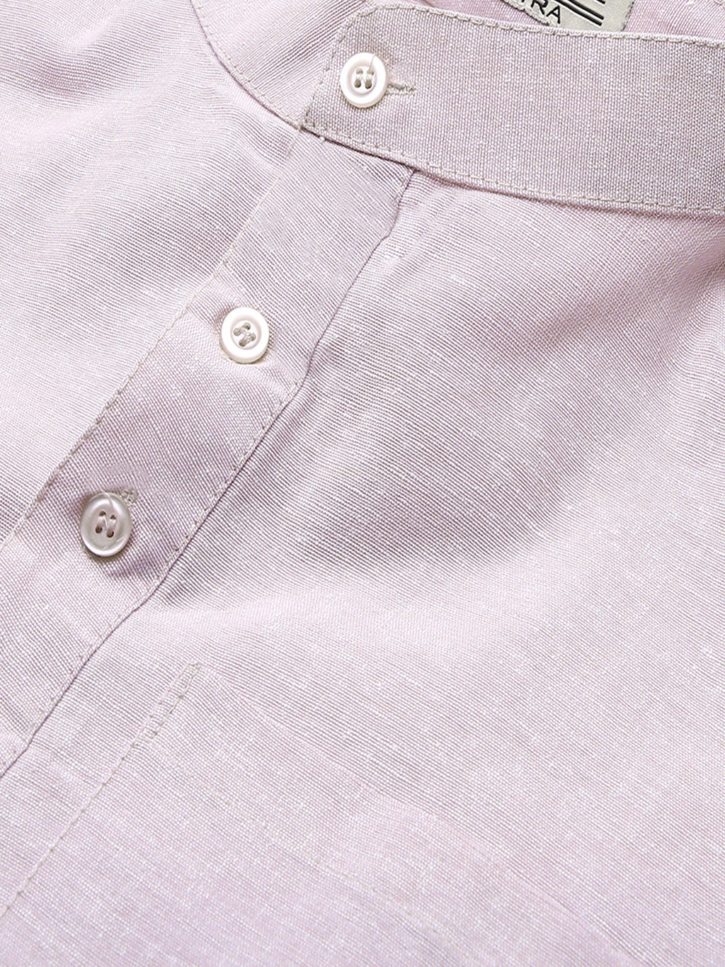 RIAG Men's Purple Cotton Short Ethnic Kurta