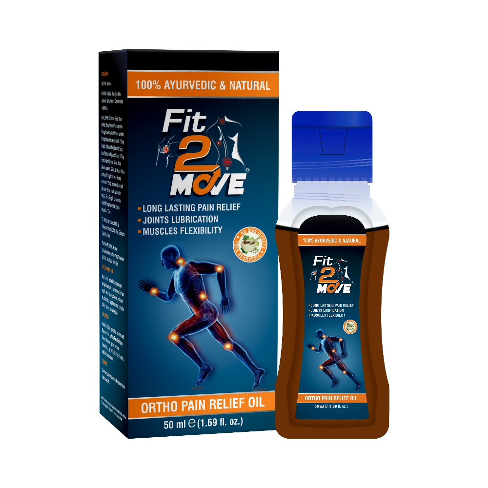 Satya Pharmaceuticals Ayurveda Fit-2 Move Ortho Pain Relief Oil