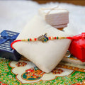 Indianvibez Peacock Desgin Work Rakhi