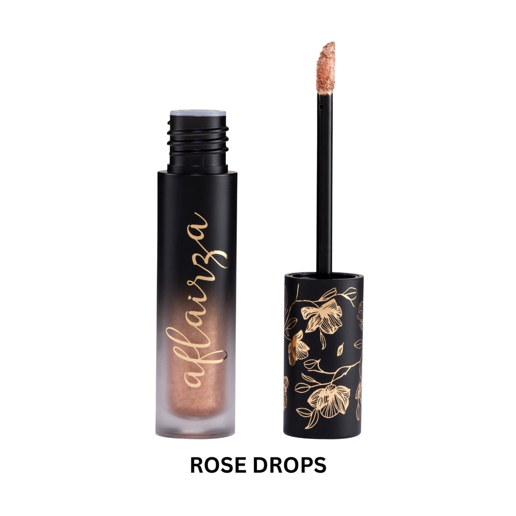 Aflairza Aflairza Velvet Liquid Eyeshadow Shimmer for Intense Pigment, Instant Glow & Water-Resistant