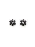 stone stud (Black and white) - Ruby Raang