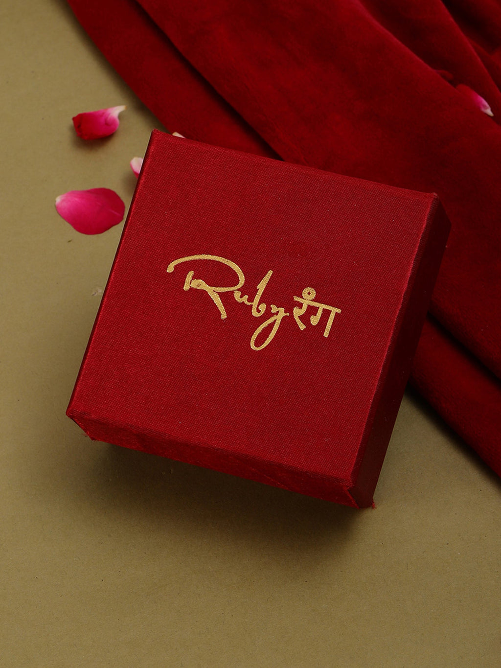 Multi Meenakari Maang Tikka - Ruby Raang