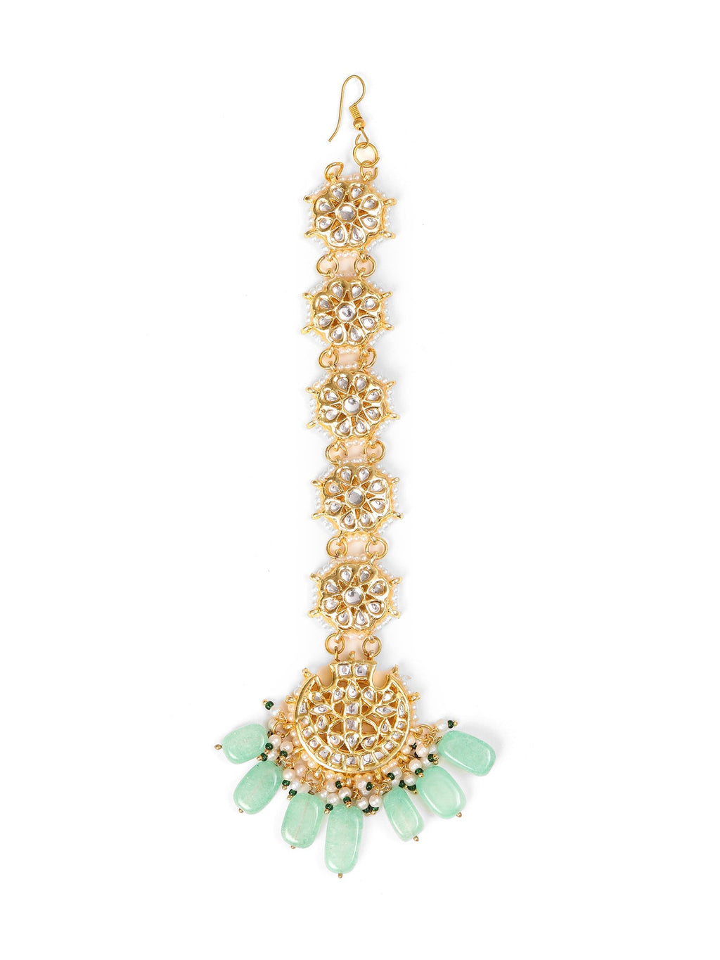 Kundan Maang Tikka - Ruby Raang