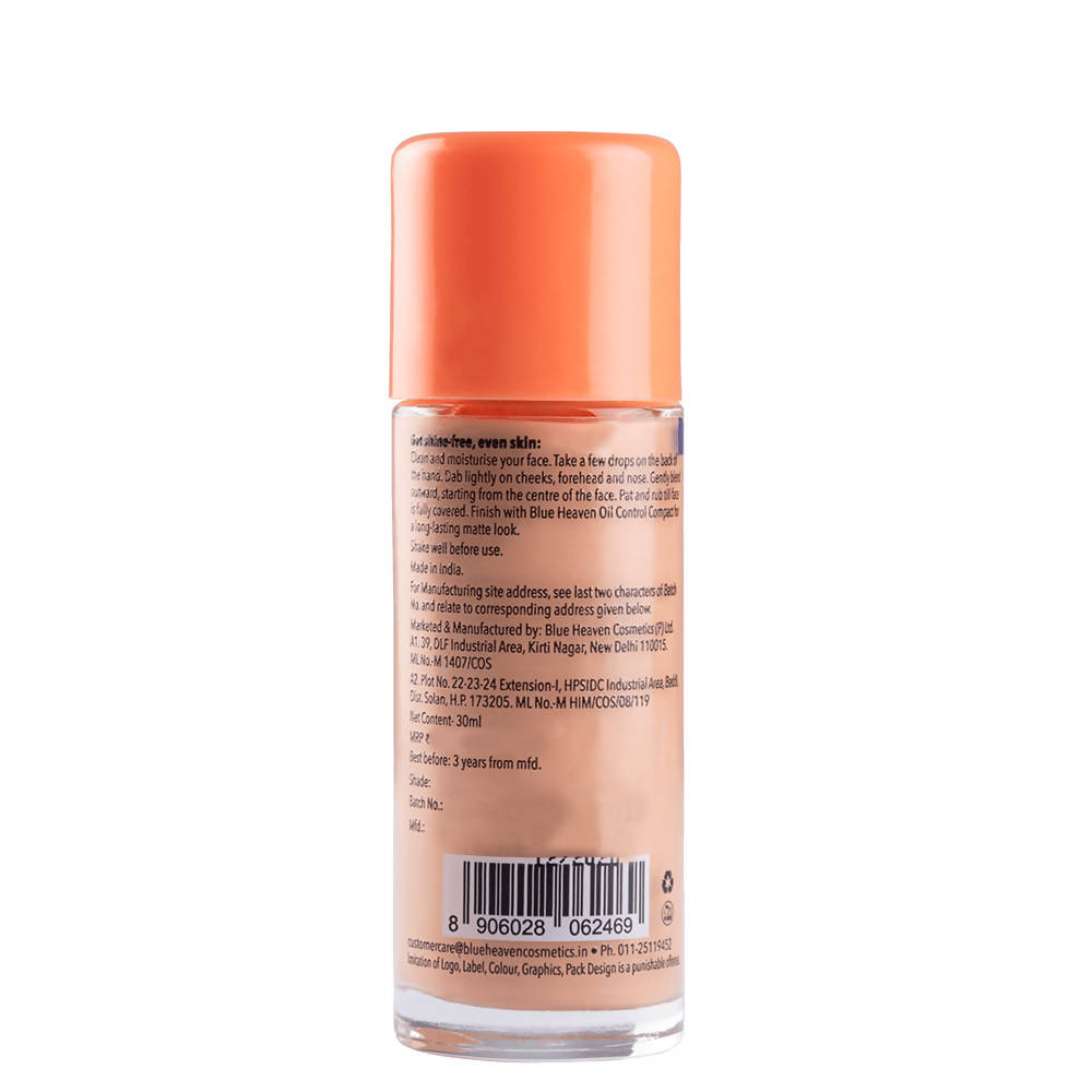 Blue Heaven Oil Control Matte Foundation SPF 15 Honey