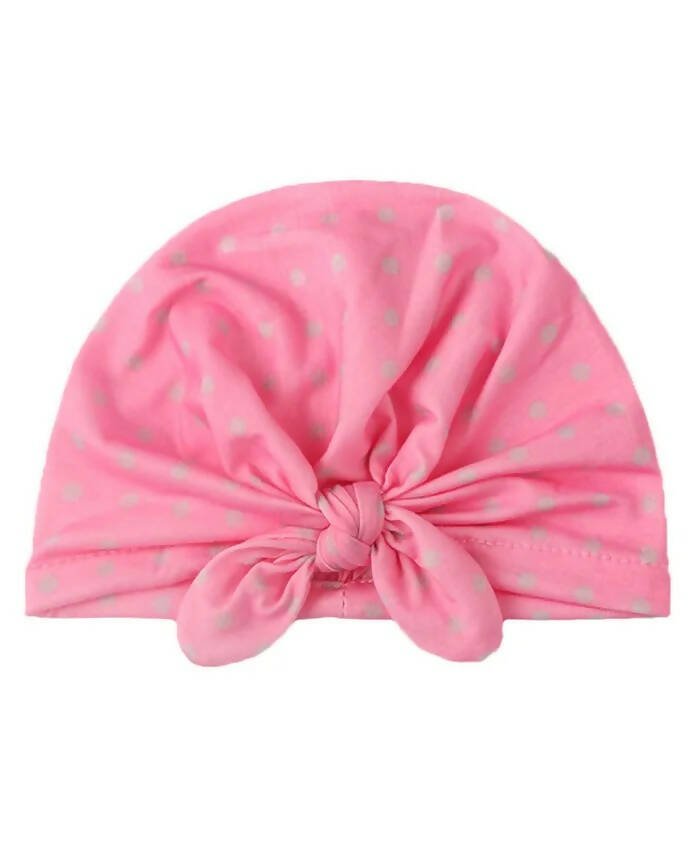 AHC Baby Summer Cap/Bandana In Polka Dots Design