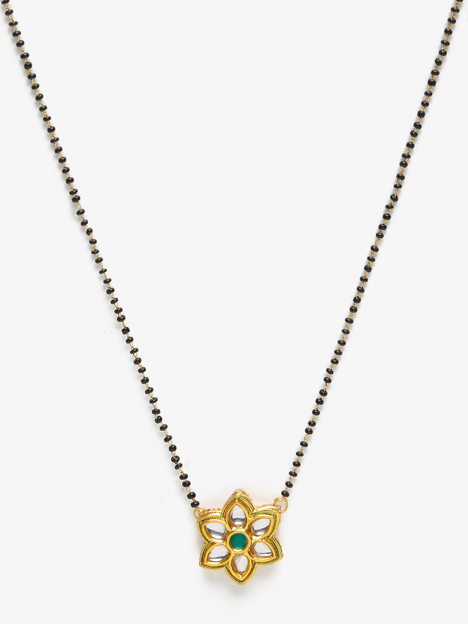 Women's Kundan Mangalsutra - Ruby Raang