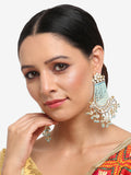 Blue Contemporary Drop Earrings - Ruby Raang