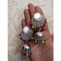 MS Fashion India Muskan Fancy Enchant Oxidized Afghani Style Jhumki Earrings