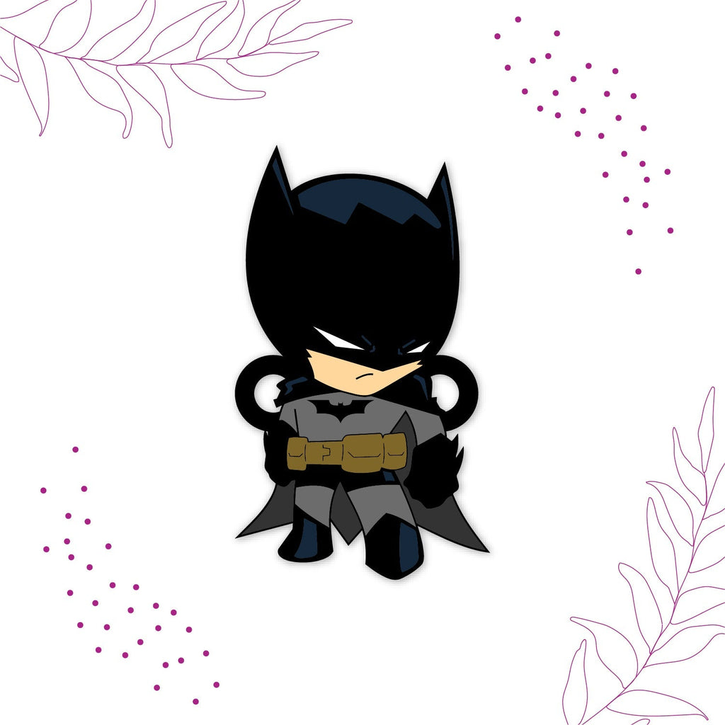 Indianvibez Batman Wooden Rakhi - Kids Rakhi