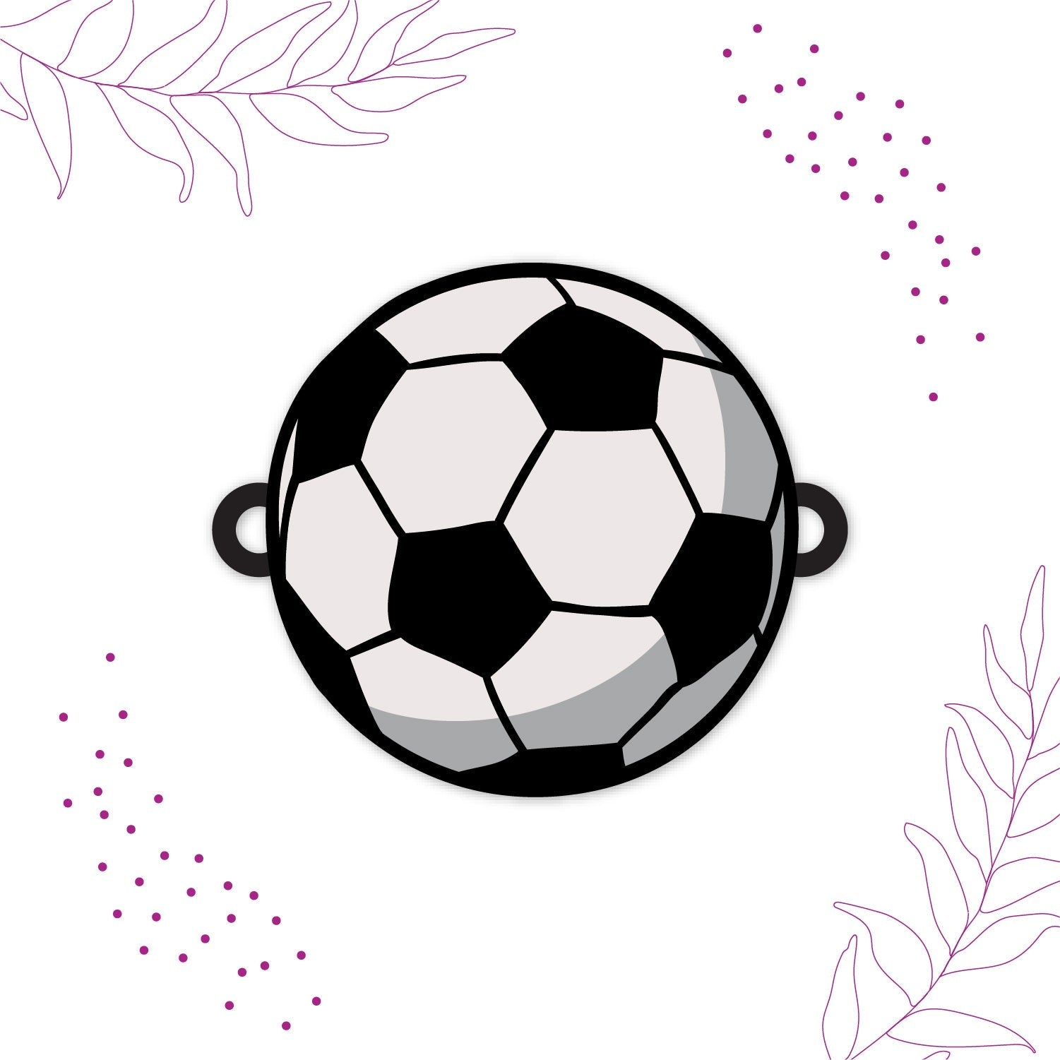 Indianvibez Football Wooden Rakhi with Rudraksha, Soccer Rakhi for Bro, Shop India - Kids Rakhi
